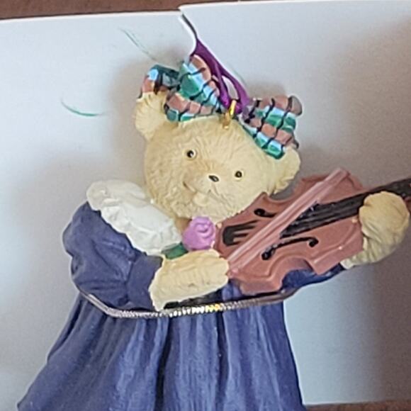Vintage @1993 Muffy Vanderbear Collection Muffy Musical Soiree Ornament New - Picture 5 of 11